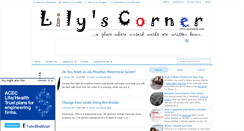 Desktop Screenshot of lilyscorner.com